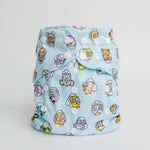 Animals and Insects: Essentials Pocket Cloth Diaper with Athletic Wicking Jersey, Grows with your Baby - Everetts Place Boutique - Pocket Diaper