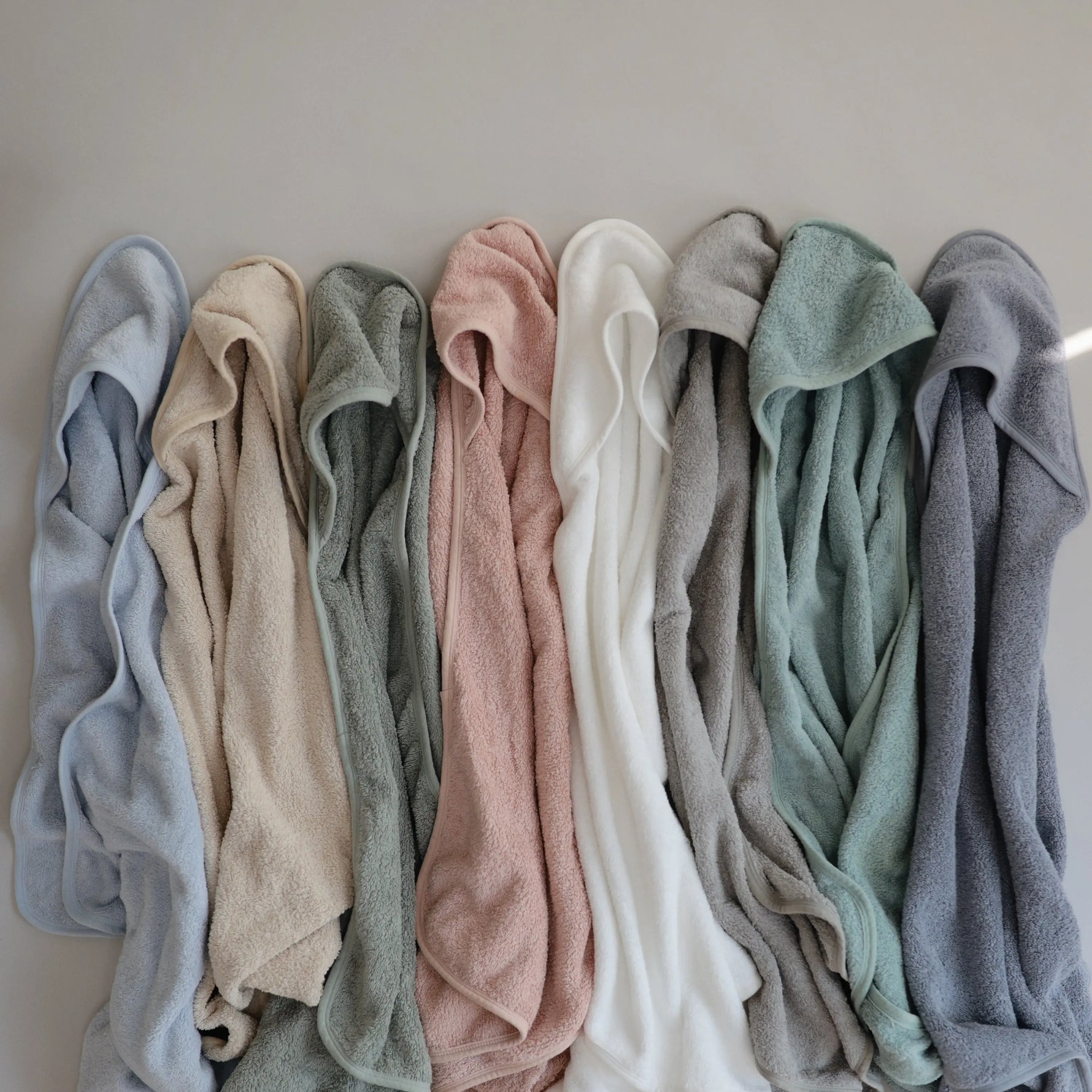 Mushie Organic Cotton Baby Hooded Towel Soft and Absorbent for Cozy Cuddles - Baby & Toddler > Baby Bathing Hooded Towel