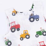 Angel Dear Tractor Friends - Sleeveless Shortie RomperEveretts Place