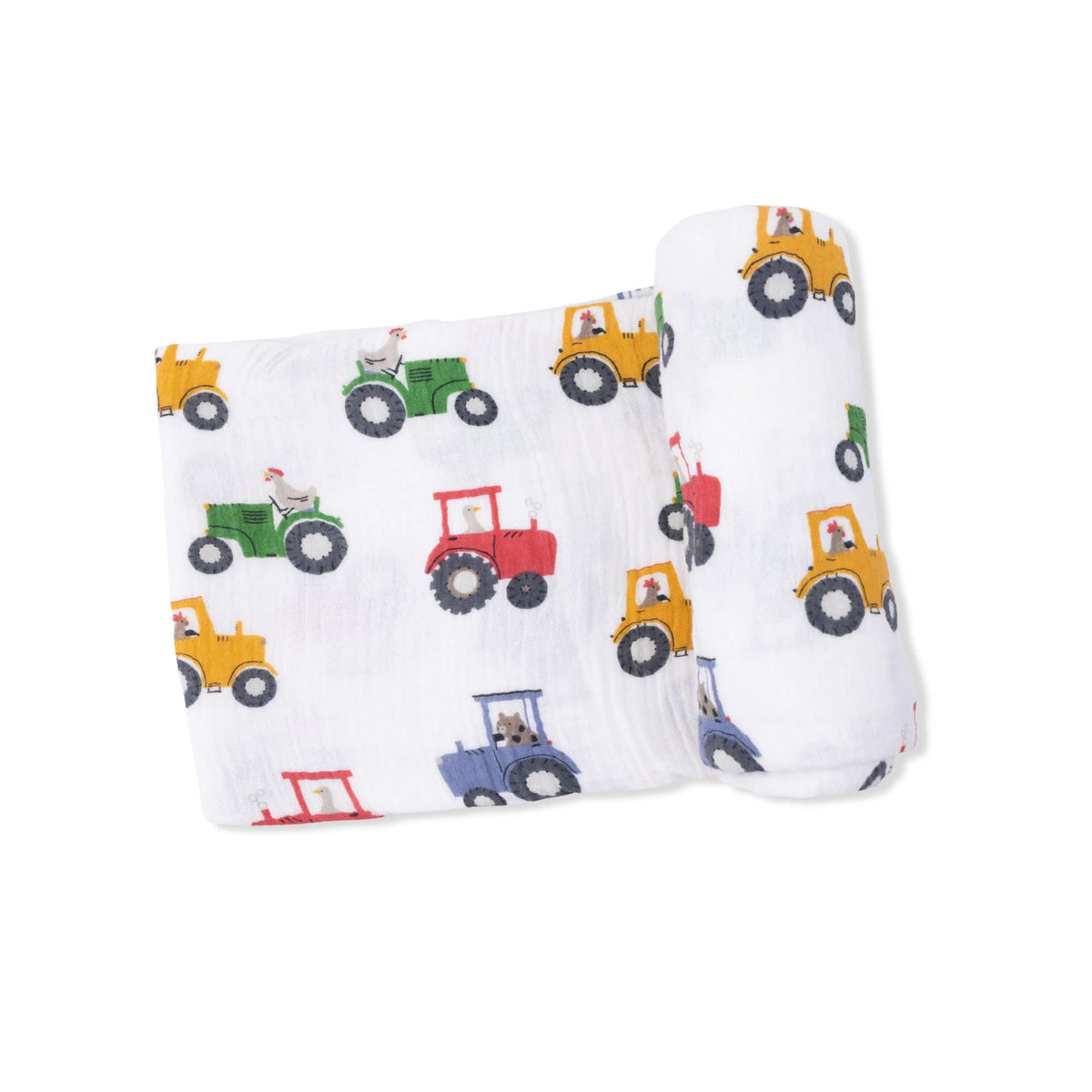 Tractor Friends - Swaddle Blanket - Linens | Everetts Place