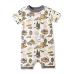 Tesa Babe Trailblazer Soft Bamboo Shortall Romper for Baby BoysEveretts Place