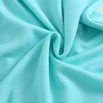 Luxie Charm Tranquil Turquoise Bamboo Swaddle Blanket - Everetts Place Boutique - 