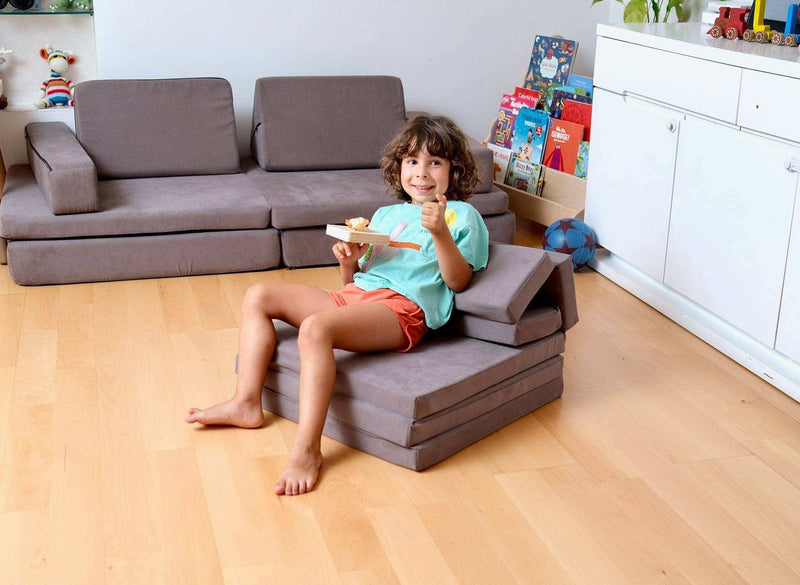 Transformable Kids Play Mat and Couch - Multipurpose Baby Play Mat and - Everetts Place: Online Boutique - Furniture