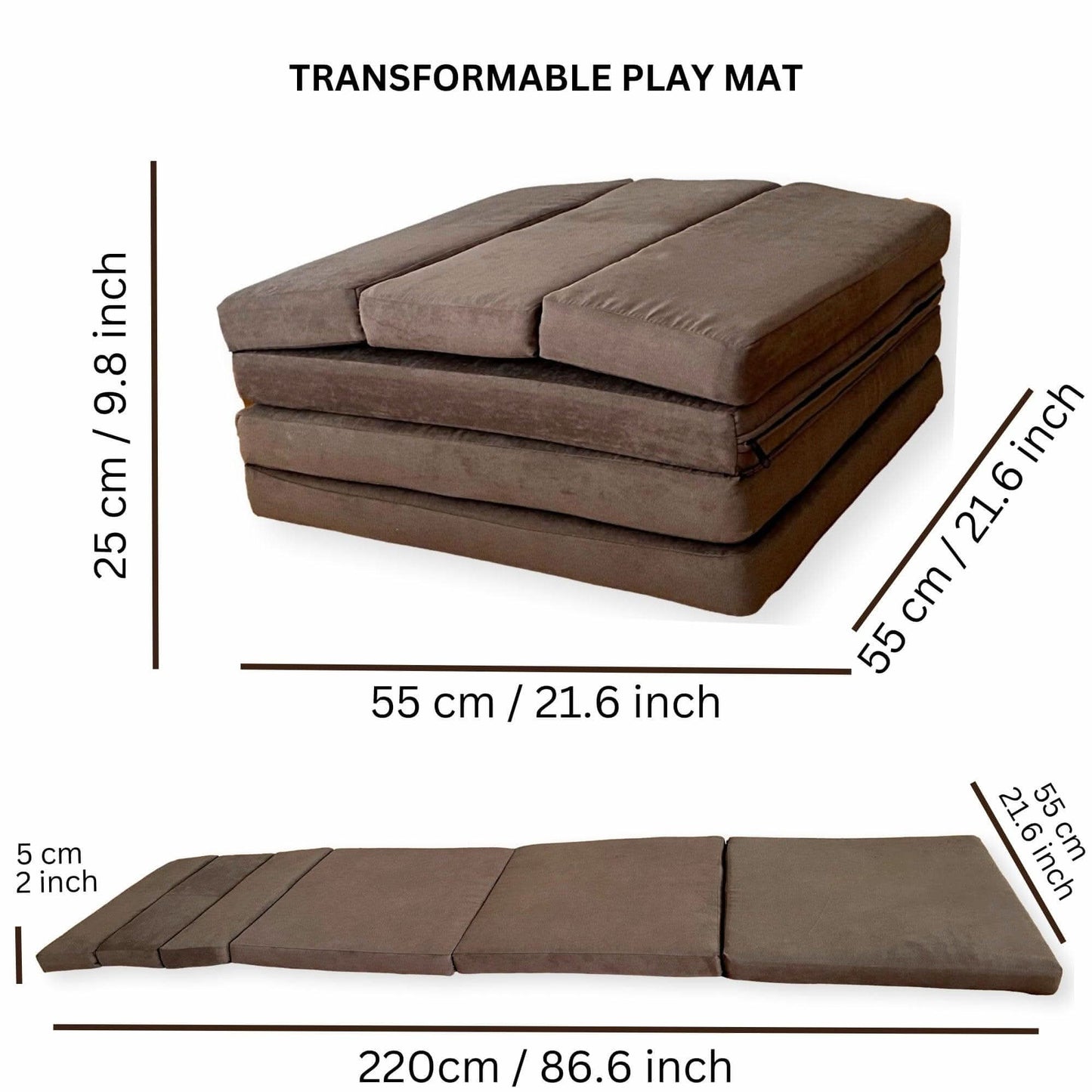 Transformable Kids Play Mat And Couch For Playtime Fun Kidodido Everetts Place: Online Boutique