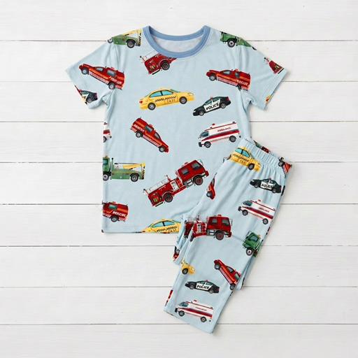 Transport Me  S/S Pajama by Bestaroo