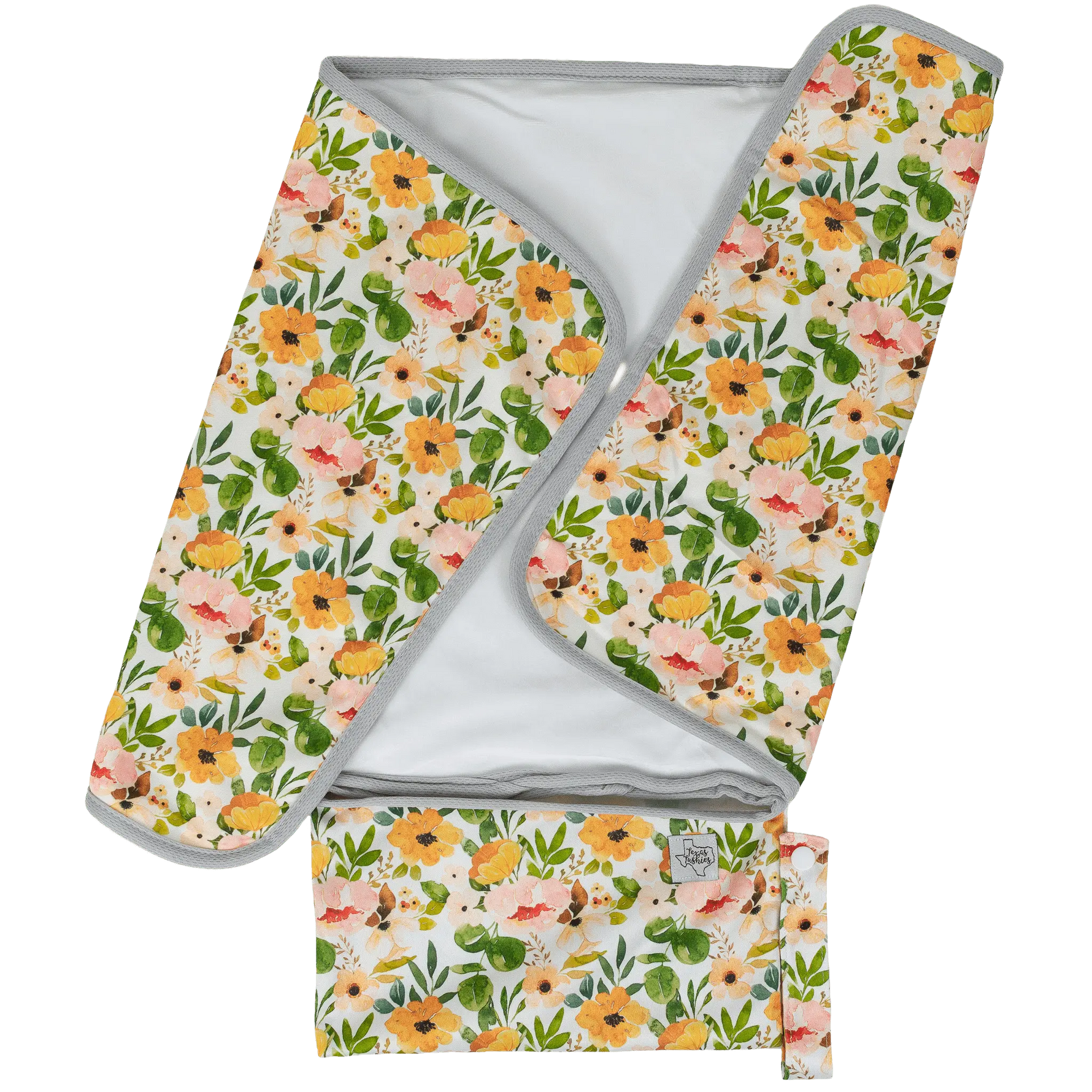 Texas Tushies Soft Bamboo Travel Changing Pad with Compact Fold for On-the-Go Parents - Baby & Toddler > Diapering > Changing Mats & Trays > Diaper Changing Pads Baby & Toddler Clothing