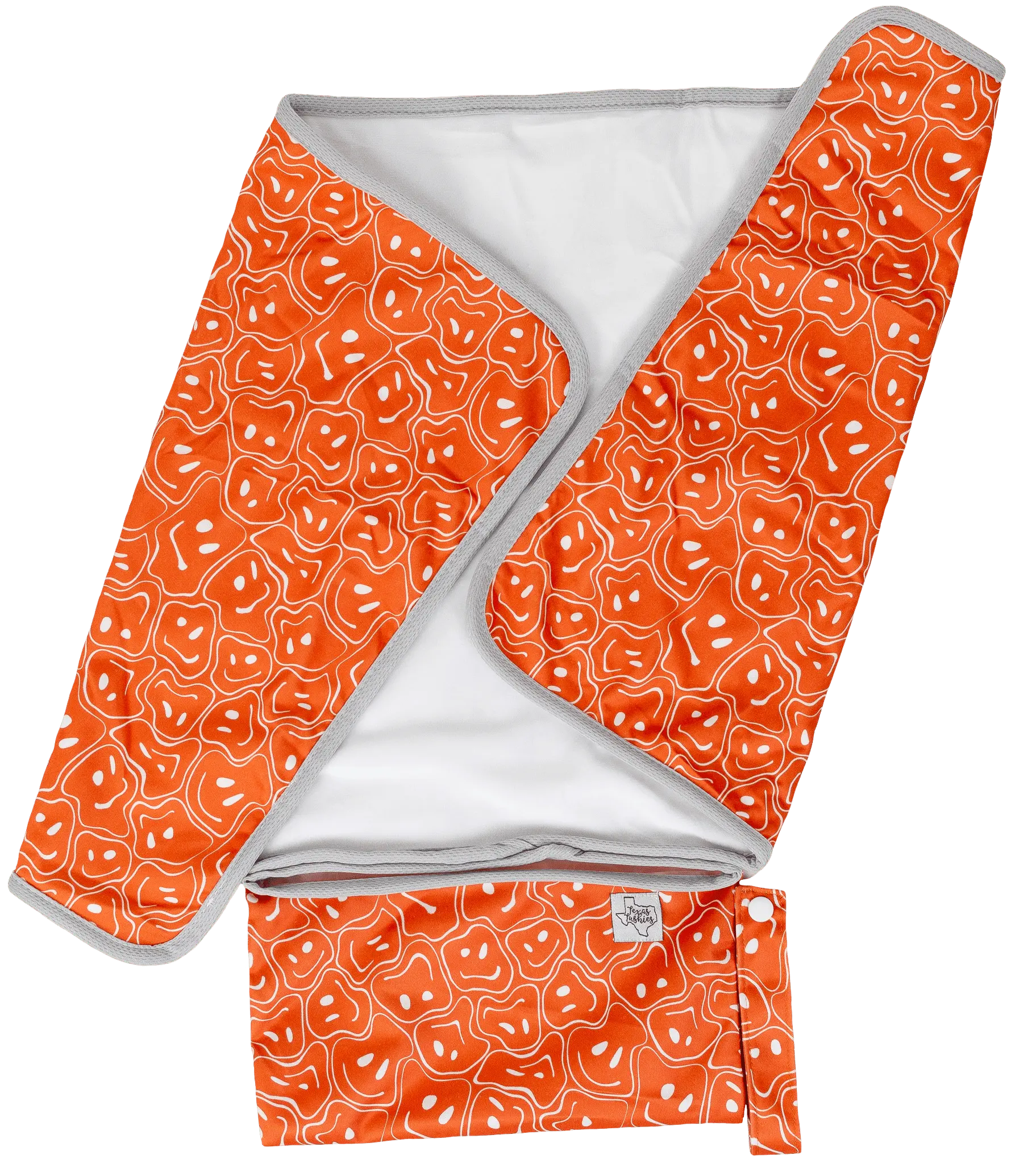 Travel Changing Pad with Soft Bamboo Velour and Compact Fold Up Design Texas Tushies