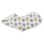 Newcastle Classics Traveler Bamboo Bibs 2 Pack Soft Absorbent Muslin for Teething Babies - 