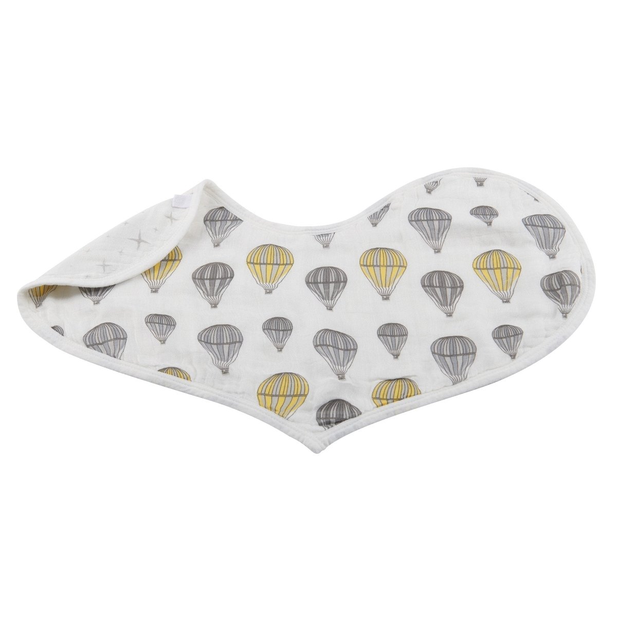 Newcastle Classics Traveler Bamboo Bibs 2 Pack Soft Absorbent Muslin for Teething Babies - 