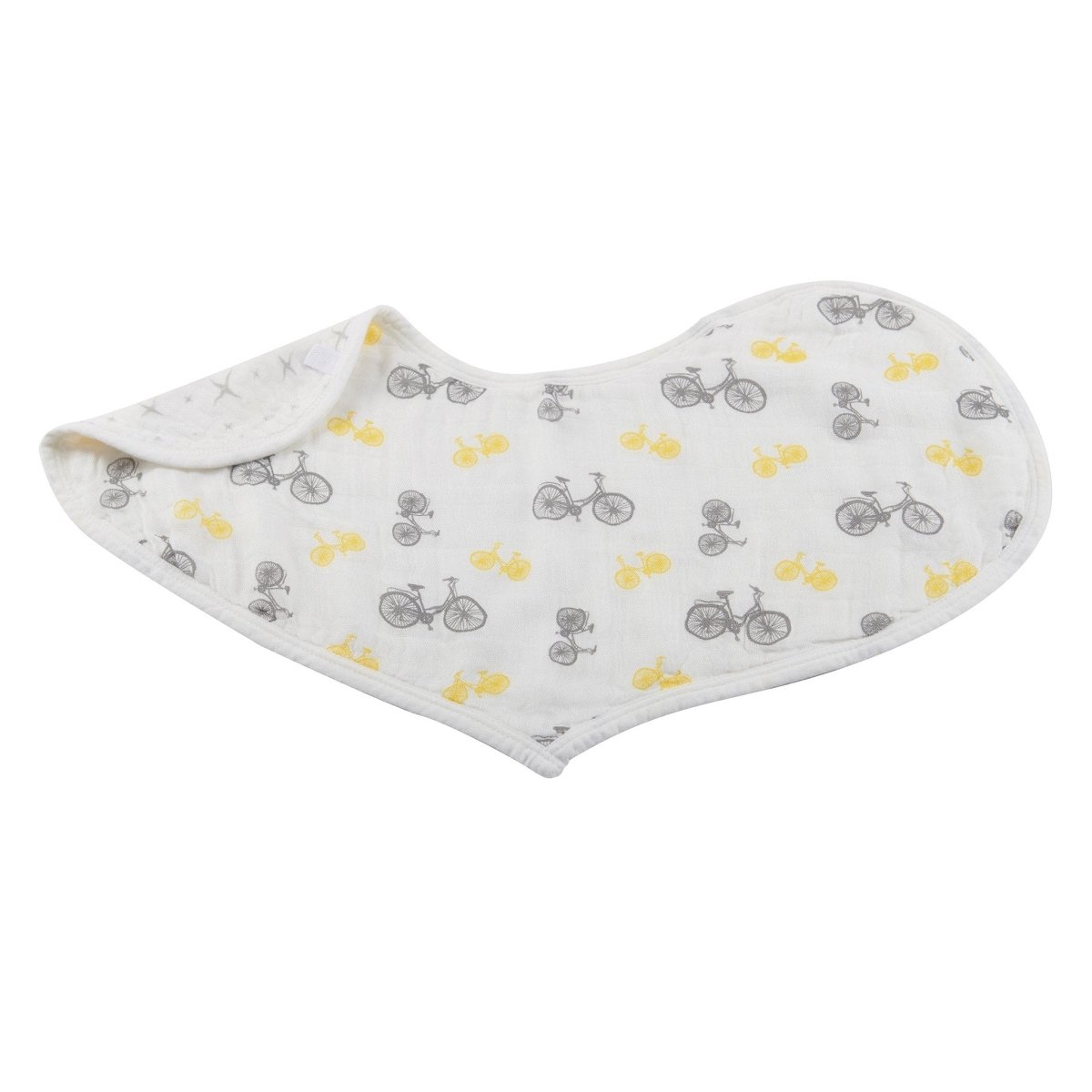 Newcastle Classics Traveler Bamboo Bibs 2 Pack Soft Absorbent Muslin for Teething Babies - 