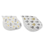 Newcastle Classics Traveler Bamboo Bibs 2 Pack Soft Absorbent Muslin for Teething Babies - Baby & Toddler > Nursing & Feeding > Feeding Essentials > Bibs Heart Bib