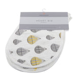 Newcastle Classics Traveler Bamboo Bibs 2 Pack Soft Absorbent Muslin for Teething Babies - Baby & Toddler > Nursing & Feeding > Feeding Essentials > Bibs Heart Bib