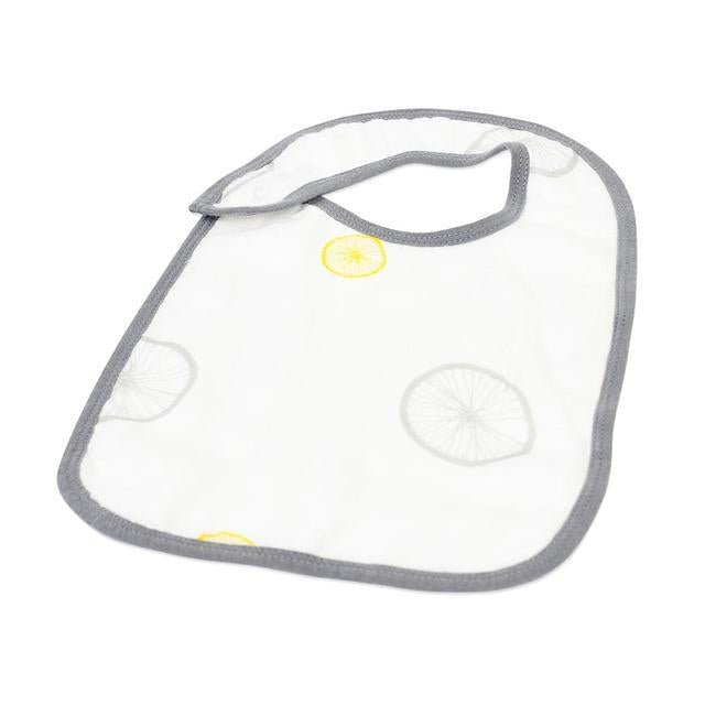 Newcastle Classics Traveler Bamboo Muslin Bibs with Soft Absorbency for Babies 3 Pack - 