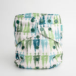Nature: Essentials Pocket Cloth Diaper with Athletic Wicking Jersey, Grows with your Baby - Everetts Place Boutique - Pocket Diaper