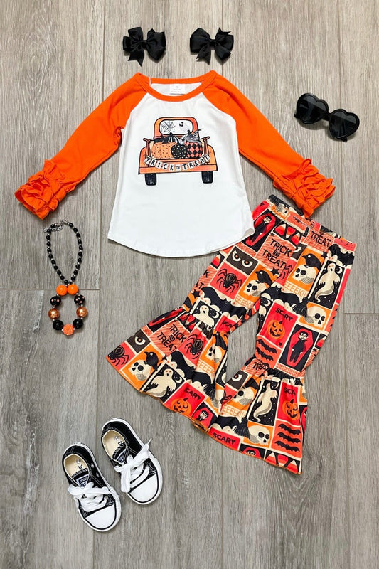 Trick Or Treat Halloween Bells Set For Girls Rylee Faith Rylee Faith Designs Everetts Place: Online Boutique