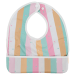 Texas Tushies Triple Treat Flip Bib with Food Pocket for Babies and Infants - 