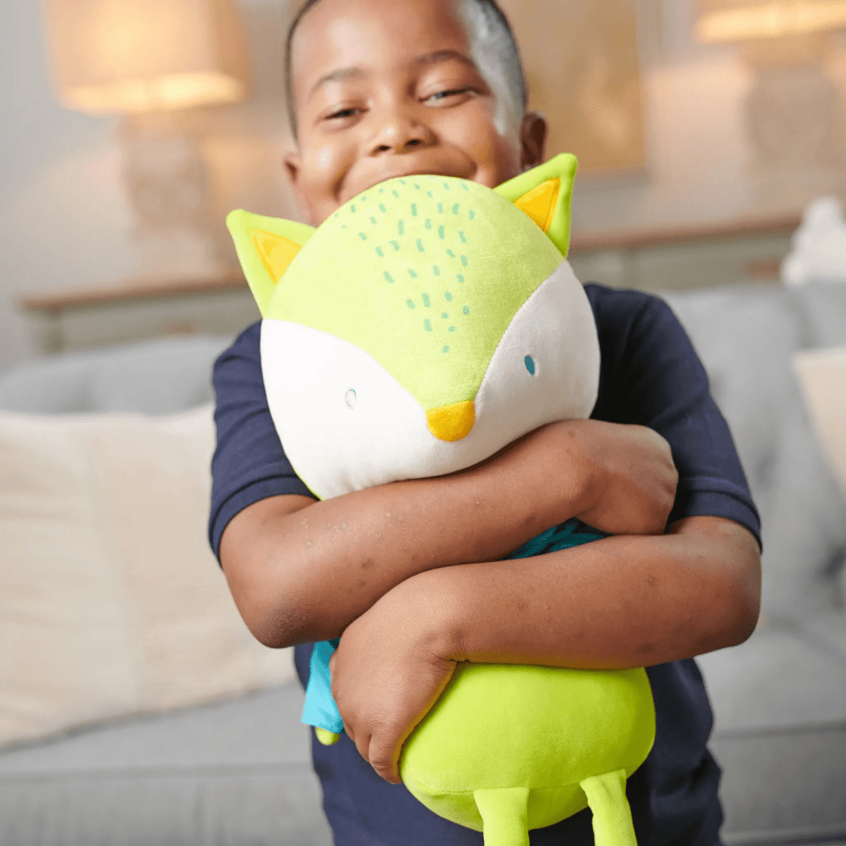 Goosewaddle® | Newborn Baby Blankets Toys Teethers Bibs & More Tripp Fox Plush Doll with Whimsical Design for Children