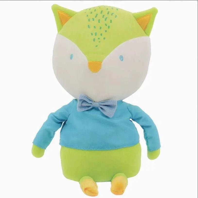 Goosewaddle® | Newborn Baby Blankets Toys Teethers Bibs & More Tripp the Fox Gift Set with Plush Toy and Storybook