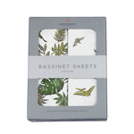 Newcastle Classics Tropical Forest and Pteranodon Cotton Changing Pad Cover/Bassinet Sheets - 