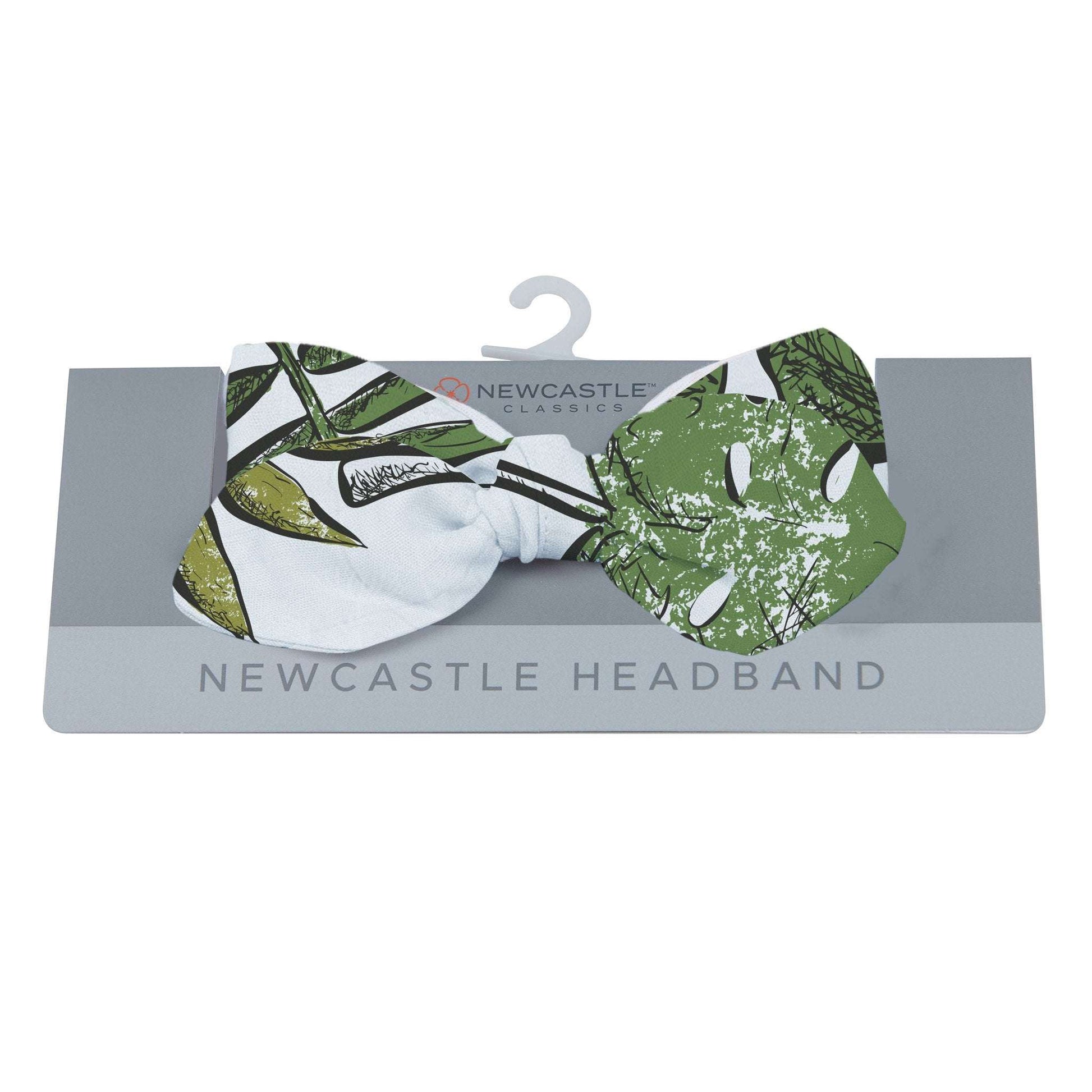 Tropical Forest Cotton Baby Headband Dino Days Collection 100 Percent Cotton Newcastle Classics