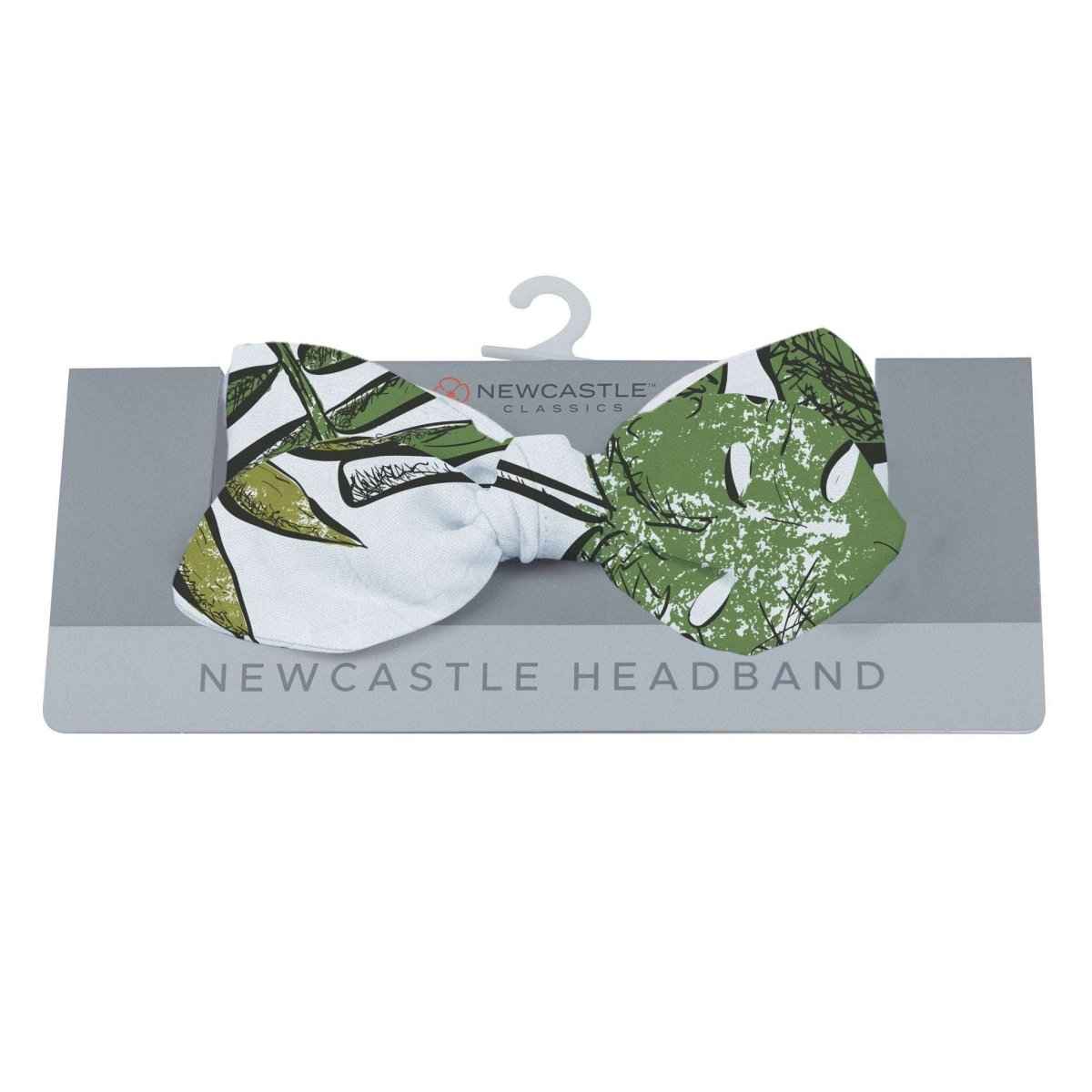 Tropical Forest Cotton Baby Headband for Comfort in Dino Days Collection