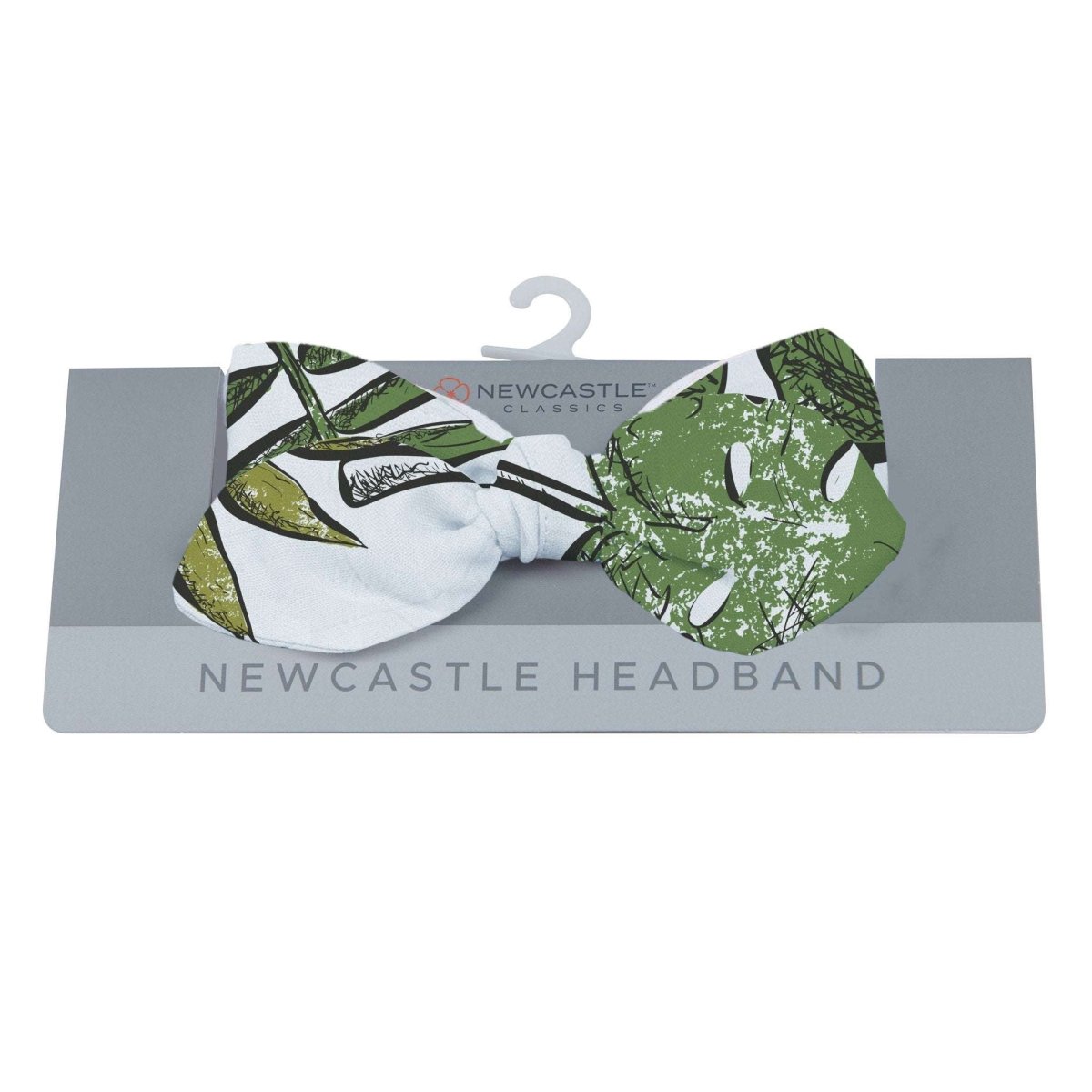 Newcastle Classics Tropical Forest Cotton Baby Headband for Comfort in Dino Days Collection - 