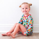 Bestaroo Tropical Fruit Bodysuit Dress - 