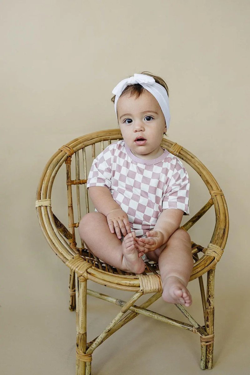 Little Joy Co. Tropical Haze 2 Piece Bamboo Lounge Set For Kids Comfort - Everetts Place Boutique - 