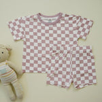 Little Joy Co. Tropical Haze 2 Piece Bamboo Lounge Set For Kids Comfort - Everetts Place Boutique - 