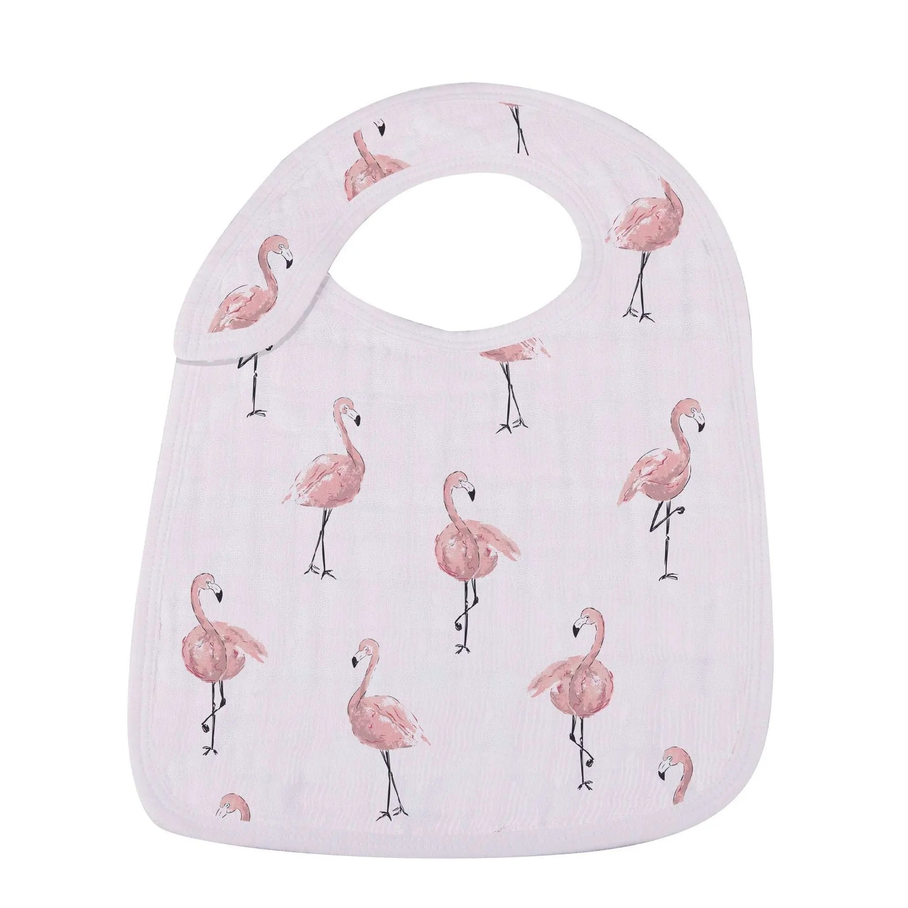 Newcastle Classics Tropical Paradise Bamboo Bibs 3 Pack with Soft Absorbent Muslin for Babies - Baby & Toddler > Nursing & Feeding > Bibs Bamboo Snap Bib