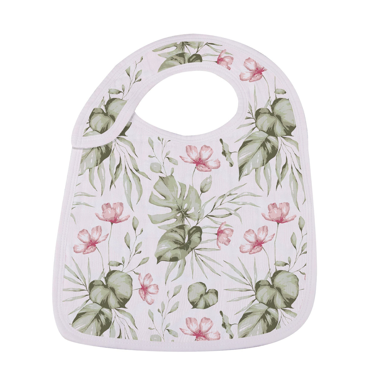 Newcastle Classics Tropical Paradise Bamboo Snap Bibs 3PKEveretts Place