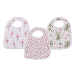 Newcastle Classics Tropical Paradise Bamboo Snap Bibs 3PKEveretts Place