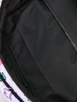 Rylee Faith Designs TS Print Purple Backpack Durable Spacious Everyday Carry - 