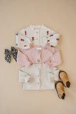 Mebie Baby Tulip Button Down Cardigan - 