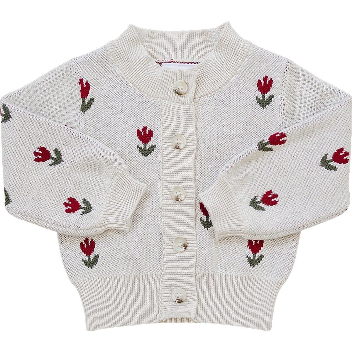 Tulip Button Down Cardigan - Sleeve, Textile, Button, Cardigan, Wool | Everetts Place