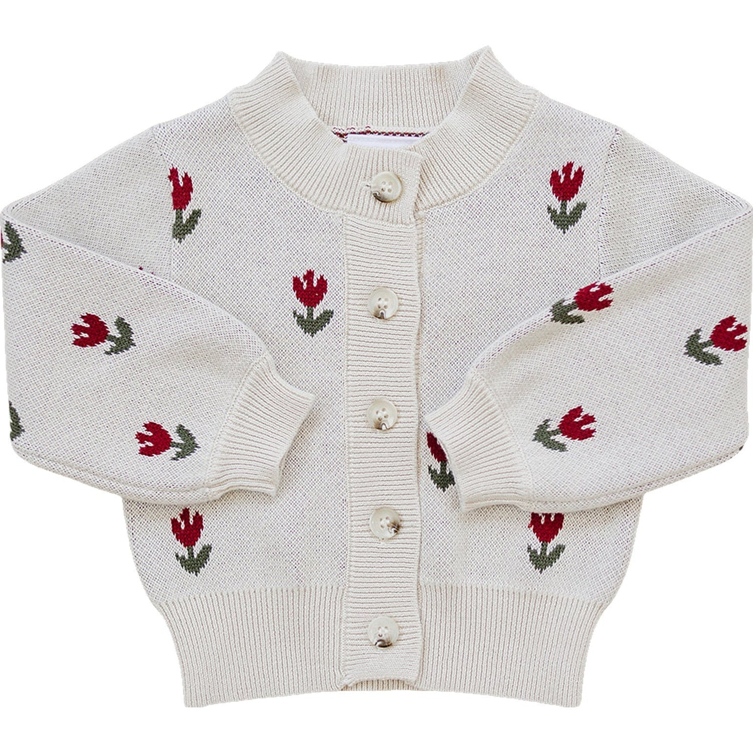 Tulip Button Down Cardigan - Sleeve, Textile, Button, Cardigan, Wool | Everetts Place