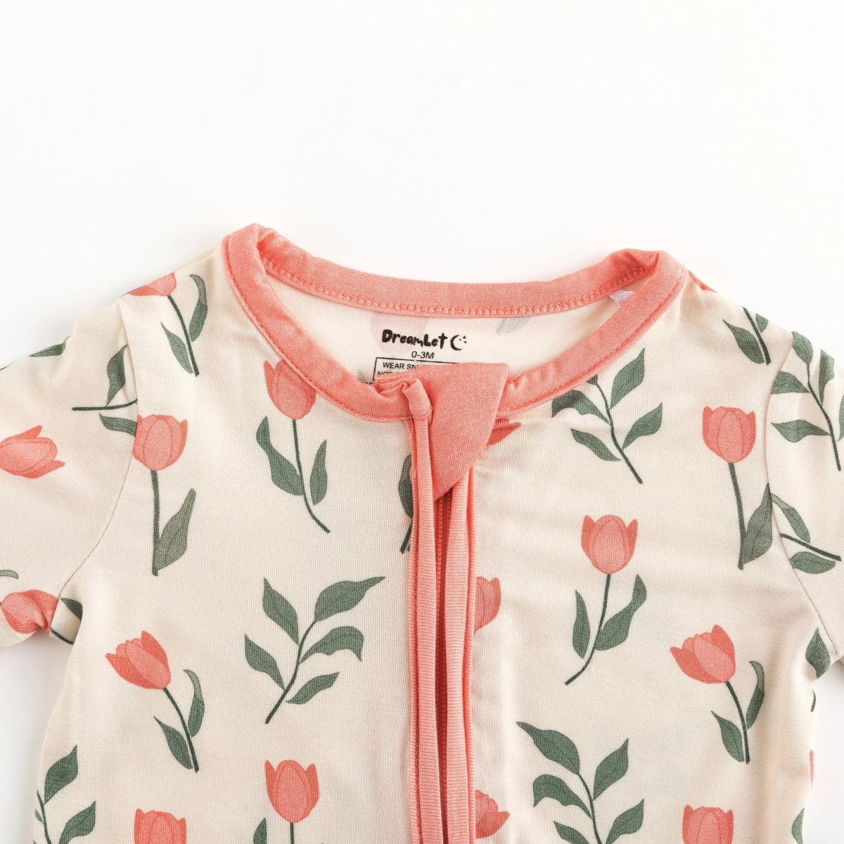 Dreamlet Tulip Romper For Babies With Two Way Zipper Dreamlet - Everetts Place Boutique - 