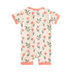 Dreamlet Tulip Romper For Babies With Two Way Zipper Dreamlet - Everetts Place Boutique - 