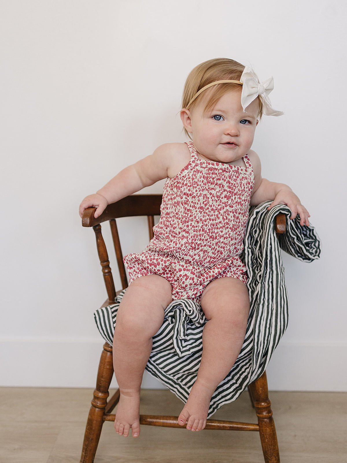 Mebie Baby Tulip Ruched Bloomer Set - 