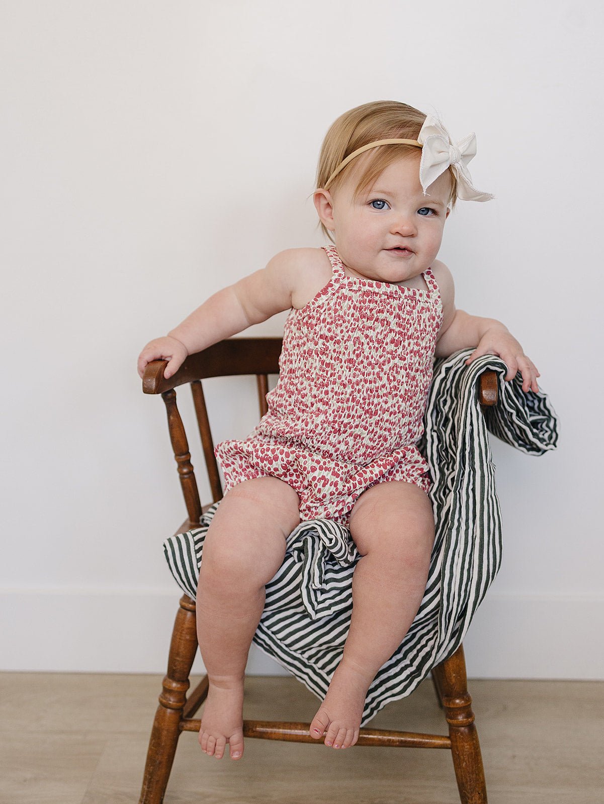 Mebie Baby Tulip Ruched Bloomer Set - 