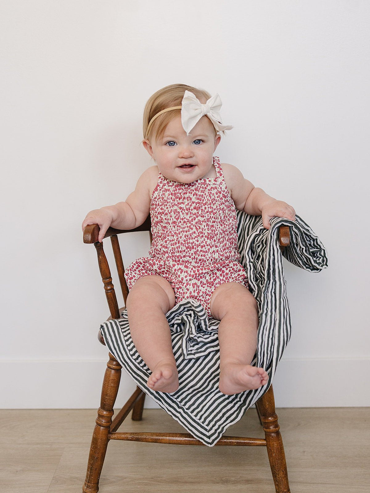 Mebie Baby Tulip Ruched Bloomer Set - 