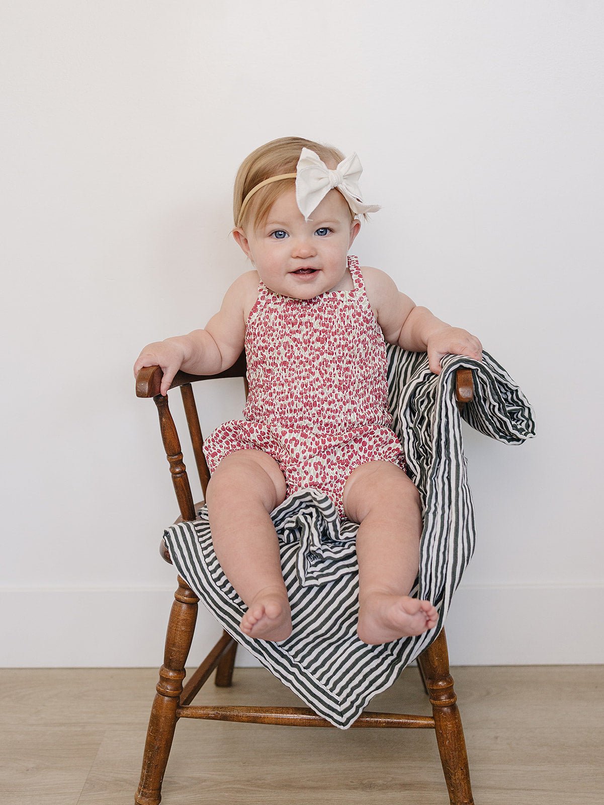 Mebie Baby Tulip Ruched Bloomer Set - 
