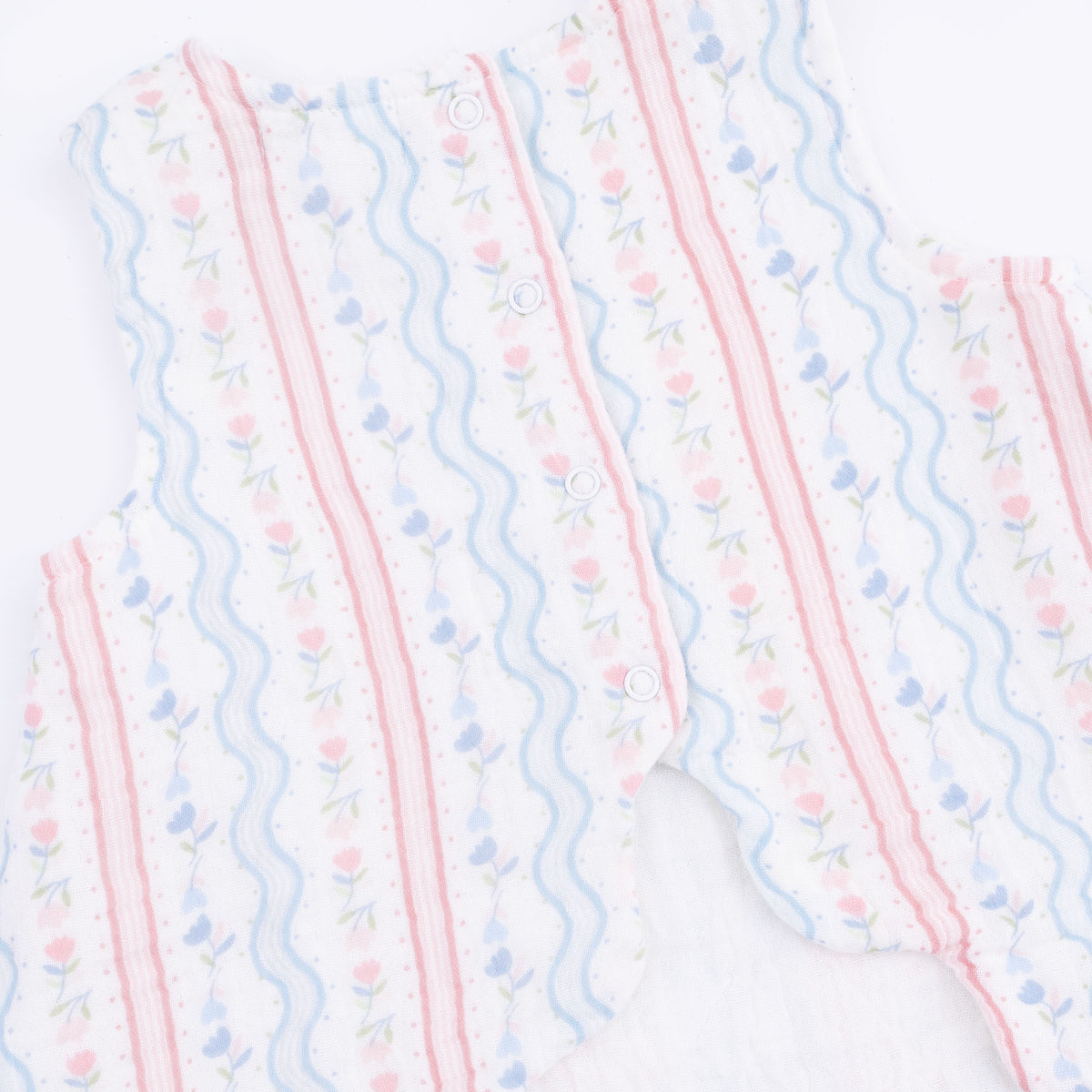 Angel Dear Tulip Stripe - Scallop Back Top with Bloomer & HeadbandEveretts Place