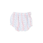 Angel Dear Tulip Stripe - Scallop Back Top with Bloomer & Headband - 