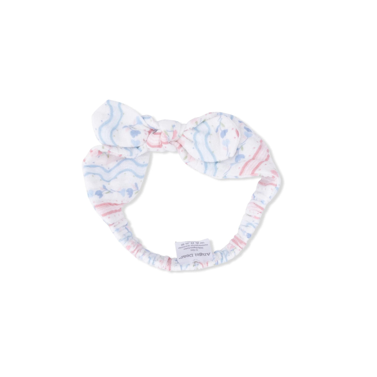 Angel Dear Tulip Stripe - Scallop Back Top with Bloomer & Headband - 
