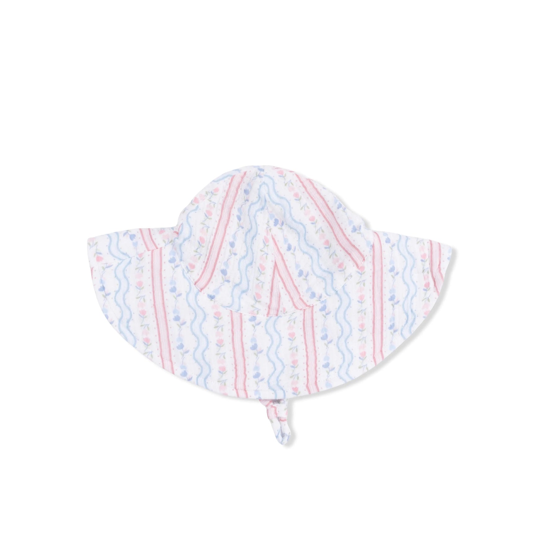 Tulip Stripe - Wide Brim Sun Hat - Headgear, Hat, Sun hat, Costume Hat | Everetts Place