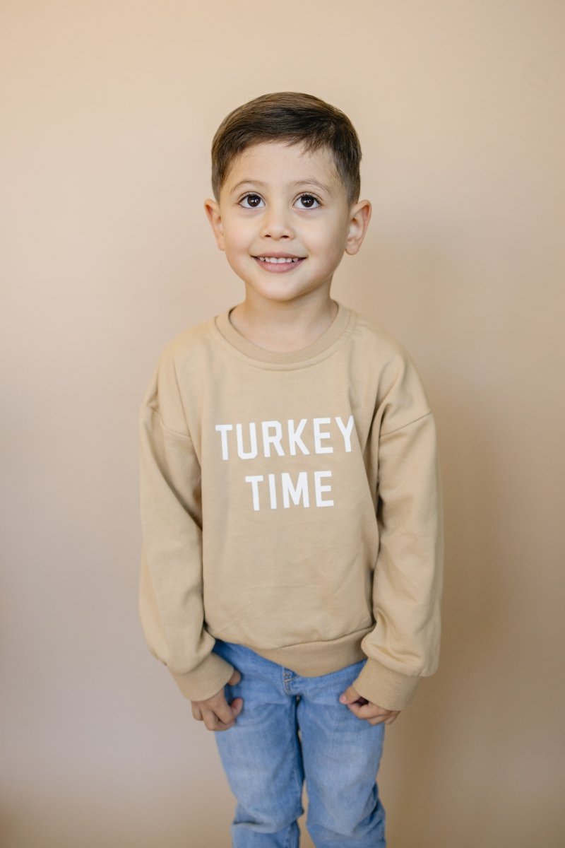 Little Joy Co. Turkey Time Crewneck Sweatshirt - 
