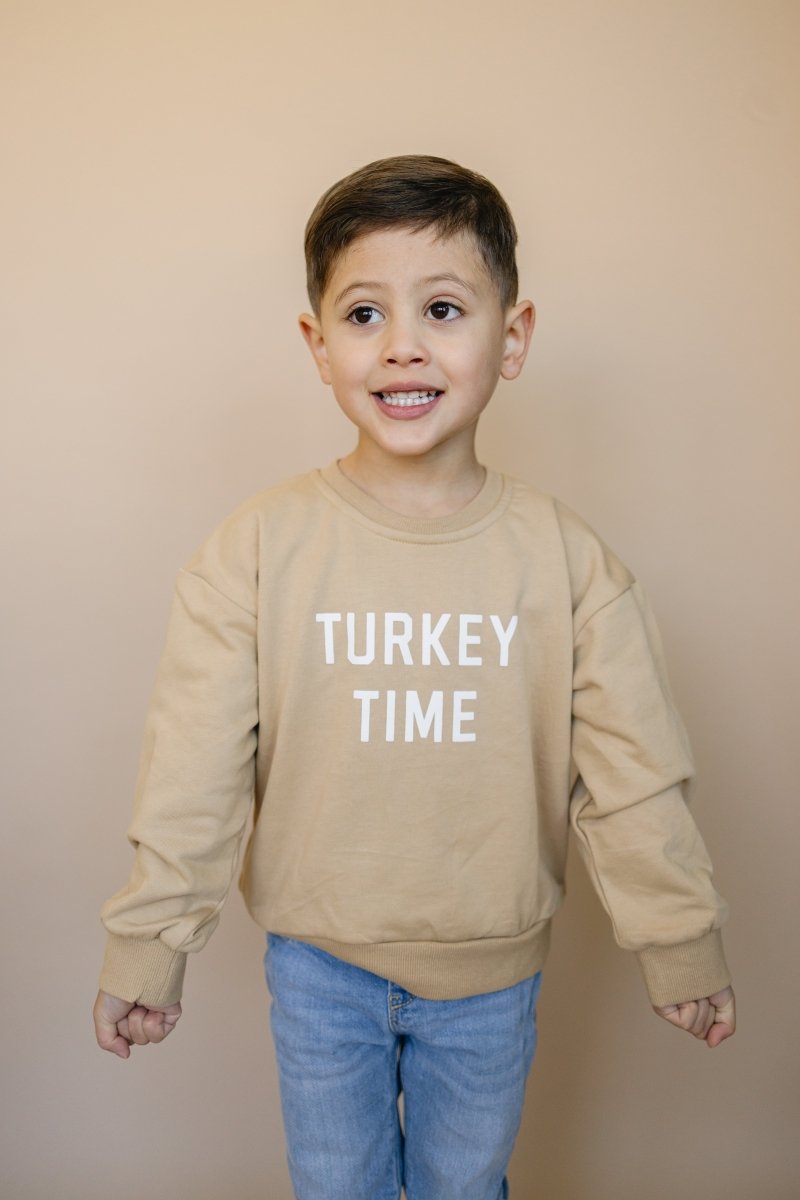 Little Joy Co. Turkey Time Crewneck Sweatshirt - 