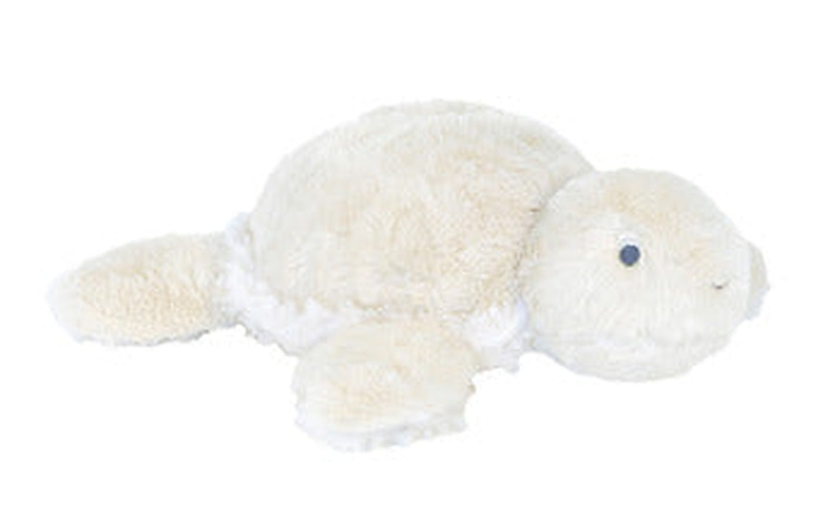 Soft plush turtle stuffed animal with a rounded shell and gentle smiling face.