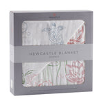 Newcastle Classics Natural Bamboo Muslin Baby Blanket with Softness and Breathability for Infants - Baby & Toddler > Swaddling & Receiving Blankets > Receiving Blankets Bamboo Newcastle Blanket